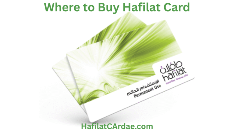 Where To Buy Hafilat Card