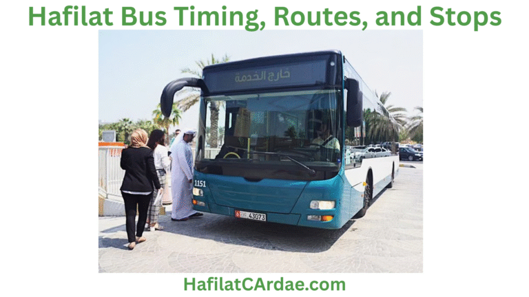 Hafilat Bus Timing