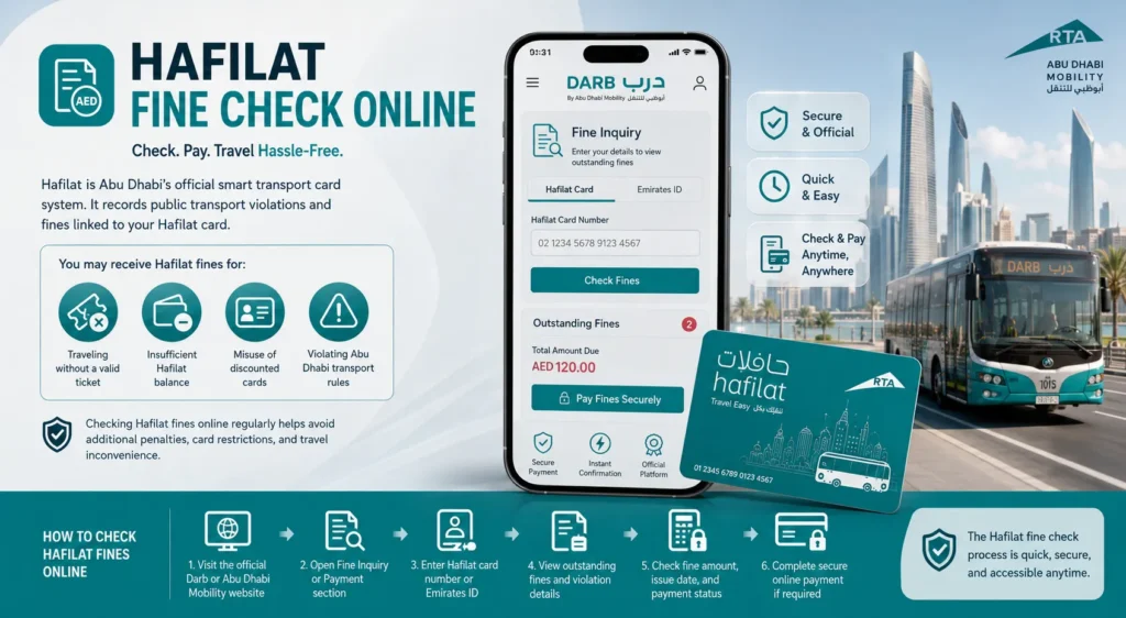 Hafilat Fine Check Online