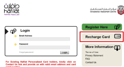 Select Recharge Card